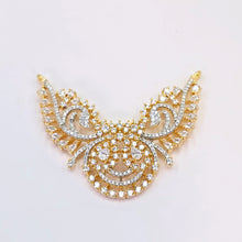 The Fiona Yellowgold A.D Pendant Earring (M.S)