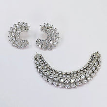 The Denny Whitegold A.D Pendant EArring (M.S)