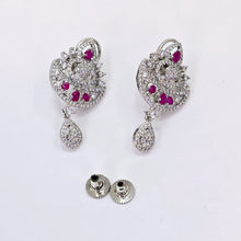 The Arden Whitegold A.D Pendant Earring (M.S)