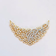 The Dalma Yellowgold A.D Pendant Earring (M.S)