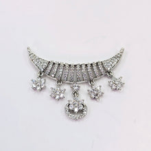 The Dacia Whitegold A.D Pendant Earring (M.S)