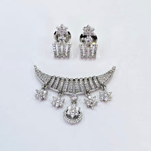 The Dacia Whitegold A.D Pendant Earring (M.S)