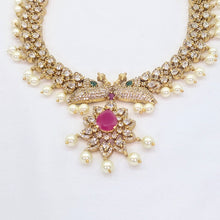 The Virika Kempu Long Necklace