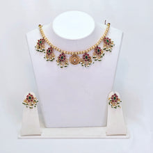 The Chandrakala Kempu Necklace