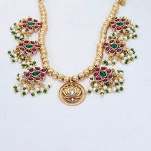 The Chandrakala Kempu Necklace