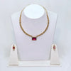 The Swarangi Kempu Necklace