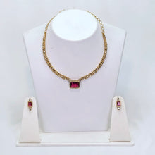 The Swarangi Kempu Necklace