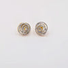 The Davia Yellowgold A.D Earring
