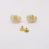 The Angely Yellowgold A.D Earring
