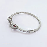 The Shanaya Whitegold A.D Bracelet