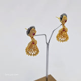The Jasvi Antique Goldforming Earring