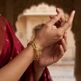 The Bhavika Goldforming Bangle