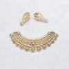 The Shimmer Yellowgold A.D Pendant Earring (M.S)