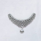 The Maniel Whitegold A.D Pendant Earring (M.S)