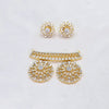 The Adair Yellowgold A.D Pendant Earring (M.S)