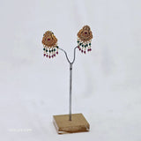 The Manju Antique Goldforming Earring