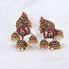 The Morakshi Kempu Earring