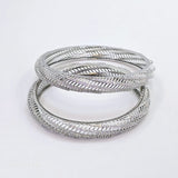 The Araya Whitegold A.D Bangle