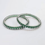 The Kendall Whitegold A.D Bangle
