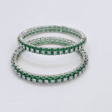 The Kendall Whitegold A.D Bangle