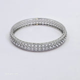 The Alora Whitegold A.D Bangle