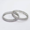 The Alora Whitegold A.D Bangle