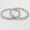 The Faye Whitegold A.D Bangle