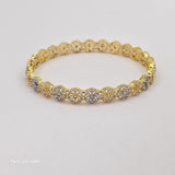 The Clare Yellowgold A.D Bangle