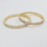The Clare Yellowgold A.D Bangle