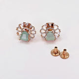 The Tyra Rosegold A.D Earring
