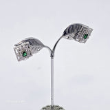 The Serra Whitegold A.D Earring
