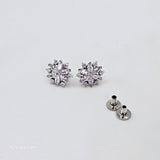 The Yasti Whitegold A.D Earring