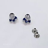 The Sloane Whitegold A.D Earring