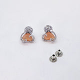 The Brina Whitegold A.D Earring