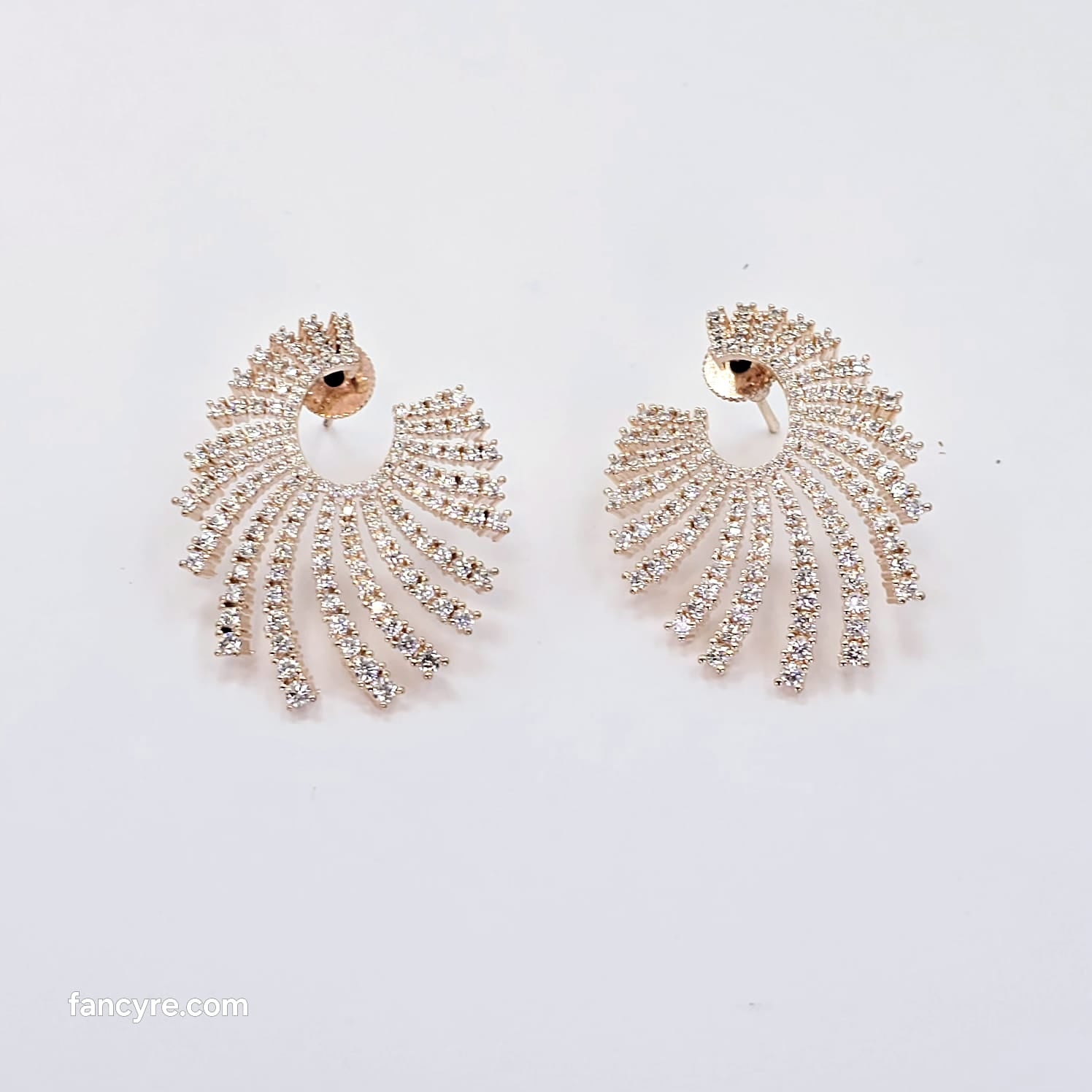 The Keynat Rosegold A.D Earring