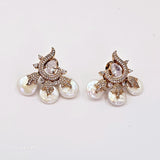 The Brijal Rosegold A.D Earring