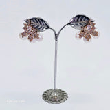 The Brijal Rosegold A.D Earring