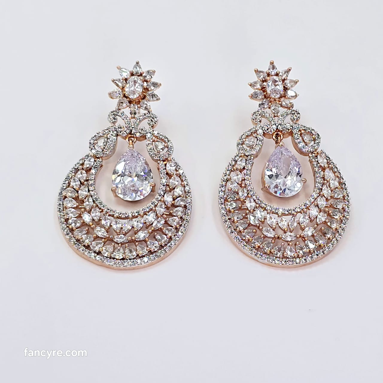 The Elysia Rosegold A.D Earring