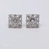 The Stice Whitegold A.D Earring