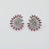 The Sabine Whitegold A.D Earring