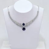 The Danity Whitegold A.D Necklace