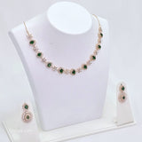 The Gaile Rosegold A.D Necklace