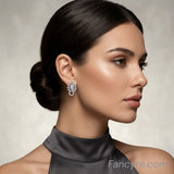 The Omera Whitegold A.D Earring