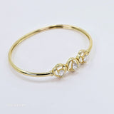 The Maryam Yellowgold A.D Bracelet