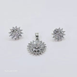 The Ori Whitegold A.D Pendant Earring