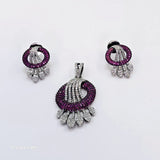 The Ozias Blackgold A.D Pendant Earring