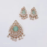 The Mable Rosegold A.D Pendant Earring