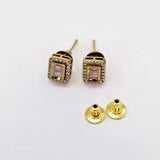 The Salma Victorian Polish Pendant Earring
