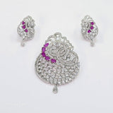 The Miles Whitegold A.D Pendant Earring