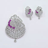 The Miles Whitegold A.D Pendant Earring